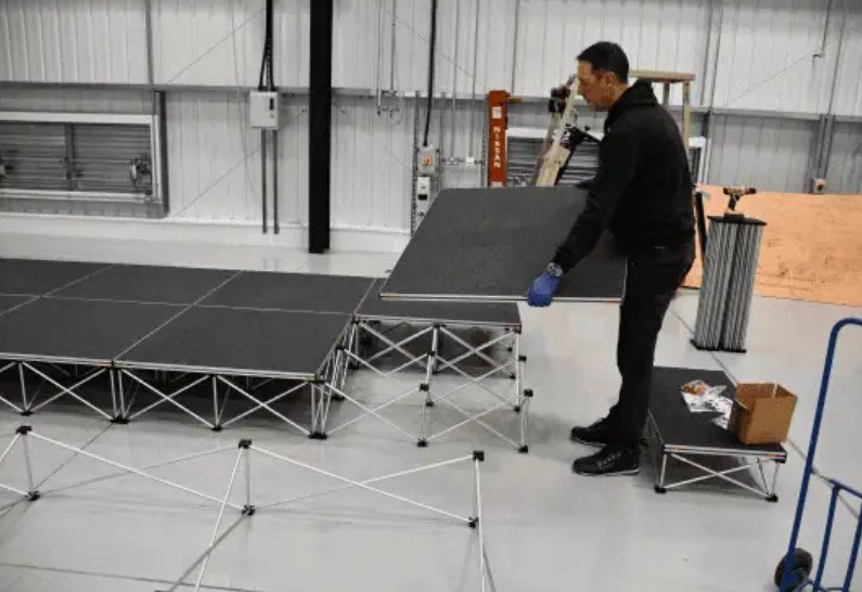 Portable Platform for stage